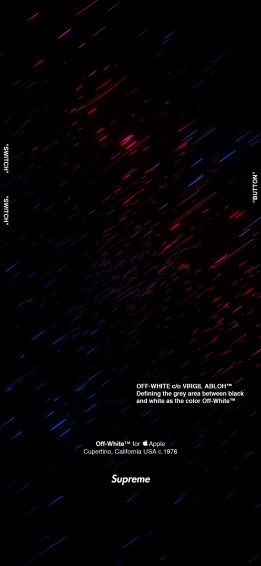 Wallpaper Central Off White Supreme Homescreen