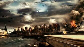 Destruction Game Scene Wallpaper HD