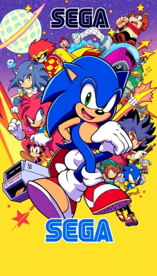 Sega Games Wallpaper