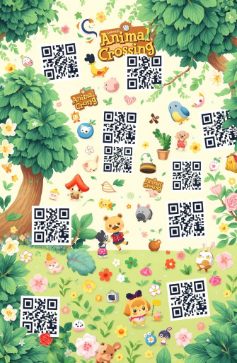 Animal Crossing Qr Codes Wallpaper