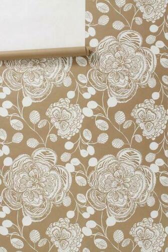 Block Begonia Wallpaper Anthropologie A Beautifully Printed