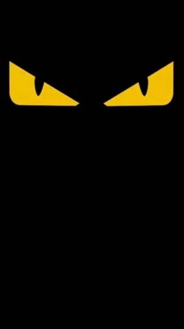 Fendi Monster Wallpaper Black Yellow Green Font Text