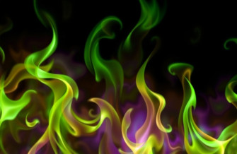 Green Flame Wallpaper