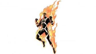 Human Torch HD Wallpaper Background Image