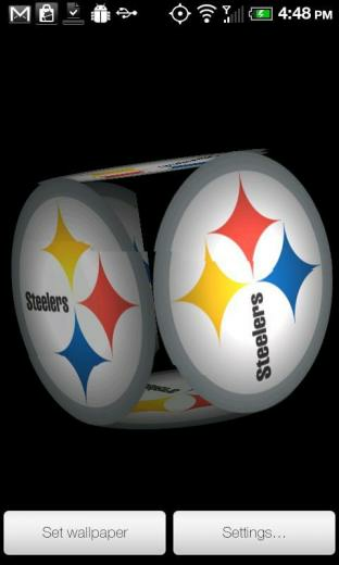 Steelers Live Wallpaper Pro Screenshots