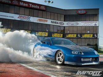 Toyota Supra Burnout Wallpaper Modellista