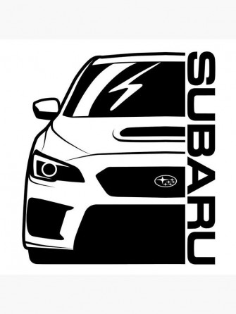 Ashlee Muller On Room Posters Subaru Wrx Logo