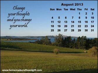 Calendars Bookmarks Cards Colourful Scenery Calendar