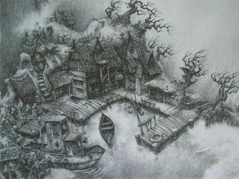 Pencil Art Wallpaper
