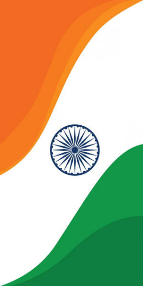 Indian Flag Mobile HD Wallpaper