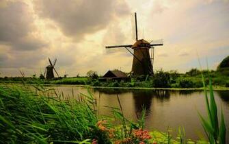 Windmill Wallpaper HD Jpg