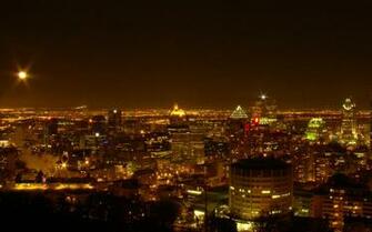 Moon Over Montreal Desktop And Mobile Wallpaper Wallippo