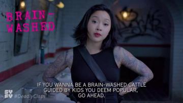 Deadly Class Killer Advice When It Comes To Fitting In At