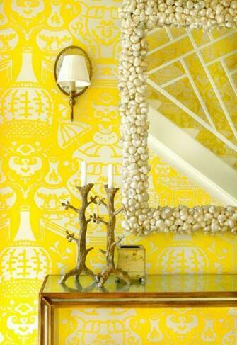 Vase Wallpaper David Hicks The