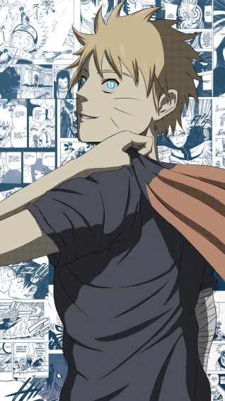 Naruto Uzumaki Anime Phone Wallpaper