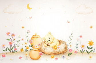 Baby Winnie The Pooh Wallpaper