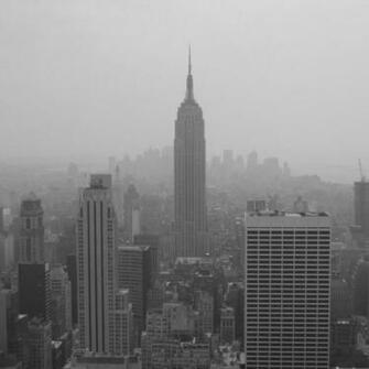 Foggy City iPad Wallpaper Background