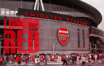 Wallpaper Red Arsenal London Stadium Football Fanart
