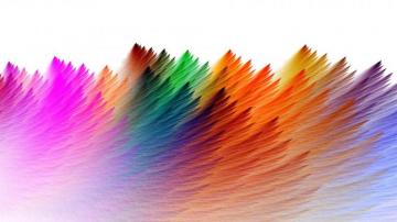 Abstract Colourful Wallpaper Beautiful Rainbow