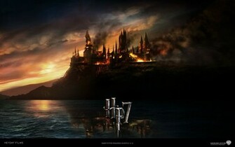 Hogwarts Burning Wallpaper HD