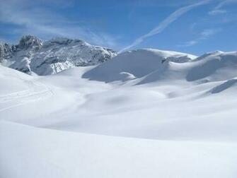 Snow Covered Mountains Wallpaper