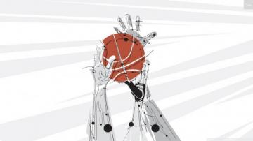 Basket Basketball Ball Abstract Wallpaper