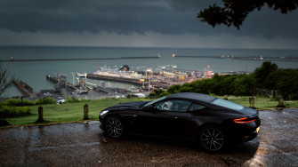 Wallpaper 4k Aston Martin Db11 Rain Outside In Nature