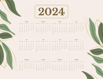 April Calendar Wallpaper