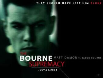 The Bourne Supremacy Wallpaper