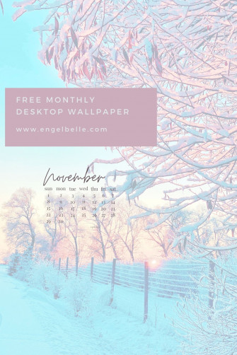 November Wallpaper Engelbelle