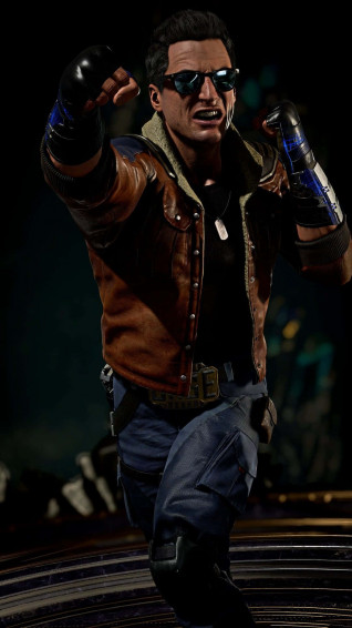 Johnny Cage The Martial Arts Movie Star In Action