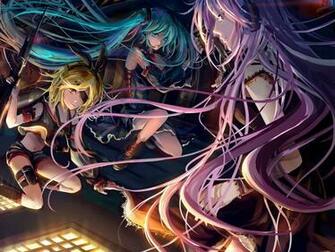 Vocaloid Hatsune Miku Megurine Luka Kagamine Rin Wallpaper