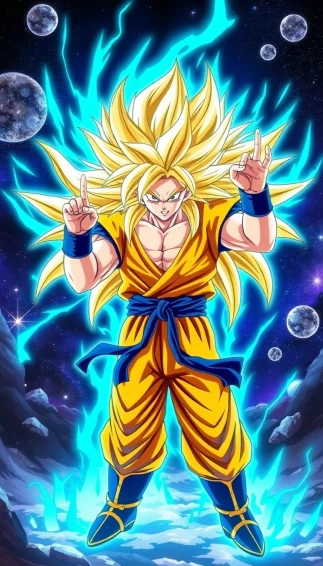 Goku Super Saiyan Blue And Gold Wallpaper