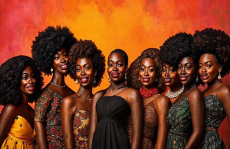 Beautiful Black Women Wallpaper