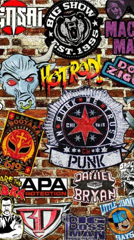 Wwe Stickers iPhone 3wallpaper Parallax Les