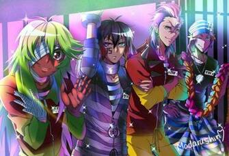 Best Image About Nanbaka Hair Down