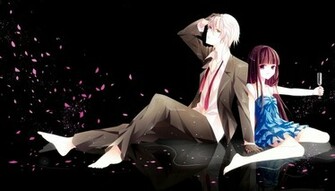 Anime Boy Girl Romance Petals Image For Desktop Idiot Dollar