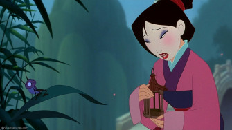 Mulan In Her Reflection Wallpaper