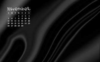 November Desktop Wallpaper Cute Calendar