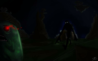 Minecraft Enderman By Jonnyelart