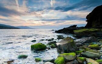 Stone Beach Wallpaper Widescreen HD Desktop