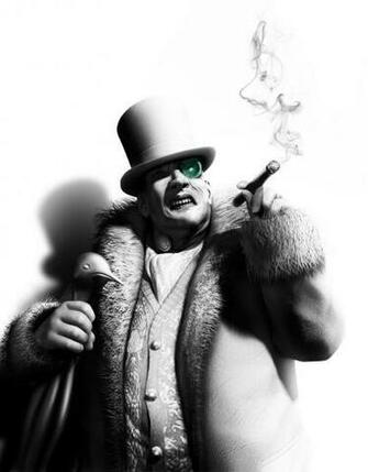 Batman Arkham City Promotion Art Penguin Na