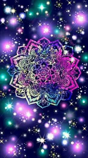Namaste Sparkle Galaxy iPhone Android Wallpaper I Created For The