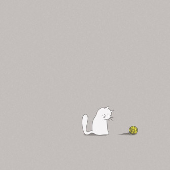 Cute Cartoon Cat Wallpaper