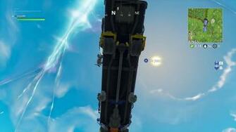 Fortnite Underneath Battle Bus Wallpaper