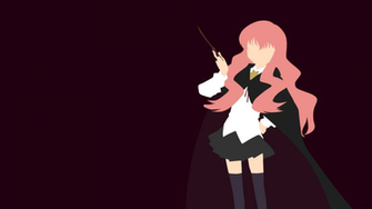 Louise Zero No Tsukaima Minimalist Wallpaper By Greenmapple17 On