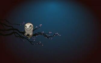 Masked Owl Wallpaper Windows Desktop Widescreen Pc