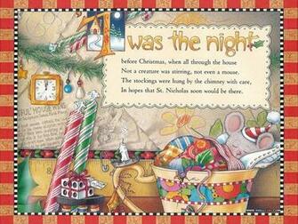 Night Before Christmas Pc Android iPhone And iPad Wallpaper