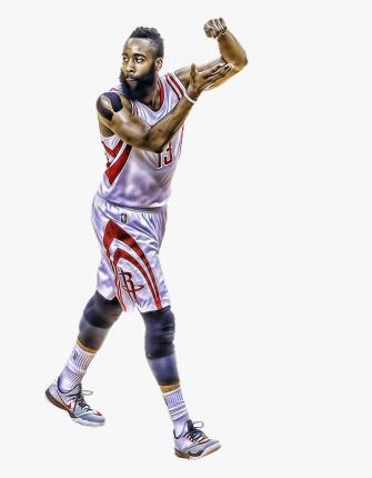 Transparent James Harden Clipart