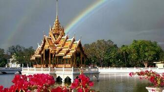 Thailand Royal Summer Palace Wallpaper HD Background